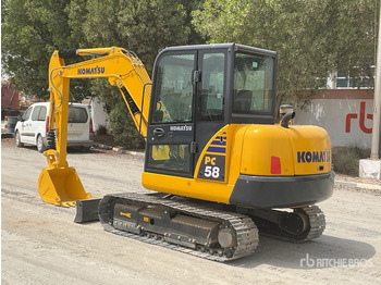 حفارة مُصَّغرة 2022 Komatsu PC58-8 Mini Excavator:  &lt;6.6t: صورة 4