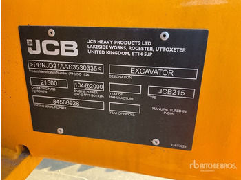 حفار زحاف JCB
