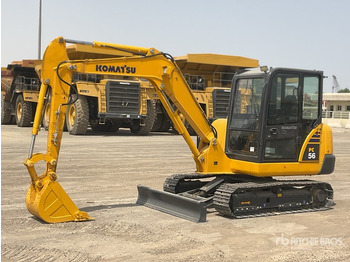 حفارة مُصَّغرة Komatsu PC56-7 Mini Excavator:  &lt;6.6t: صورة 2