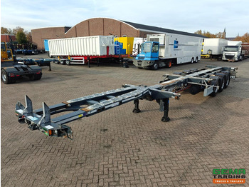 نصف مقطورة لنقل الحاويات D-Tec FLEXITRAILER VCC-01 MULTI 3 Assen SAF - Multi - LiftAs - Schijfremmen - Alle aansluitingen - 4834KG: صورة 3 نصف مقطورة لنقل الحاويات D-Tec FLEXITRAILER VCC-01 MULTI 3 Assen SAF - Multi - LiftAs - Schijfremmen - Alle aansluitingen - 4834KG: صورة 3