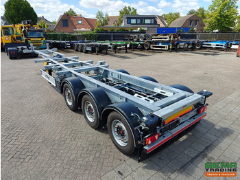 جديدة نصف مقطورة لنقل الحاويات Fliegl SDS01 3-Assen SAF - LiftAs - Schijfremmen - Alle Aansluitingen - Gegalvaniseerd - Kop/KontSchuiver - Ongebruikt!: صورة 3