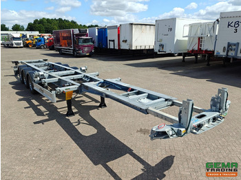 جديدة نصف مقطورة لنقل الحاويات Fliegl SDS01 3-Assen SAF - LiftAs - Schijfremmen - Alle Aansluitingen - Gegalvaniseerd - Kop/KontSchuiver - Ongebruikt!: صورة 5