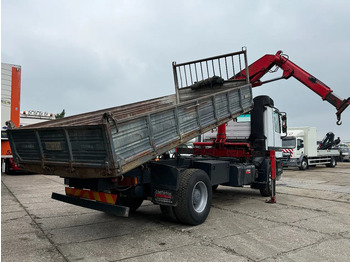 شاحنة قلاب, شاحنة كرين Mercedes-Benz Actros 1831 V6 4X2 Tipper + crane EPS Manual Gearbox 3 peddal: صورة 4