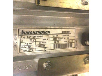 المحرك و قطع الغيار - معدات المناولة Electrical motor for jungheinrich: صورة 4