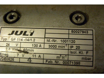 المحرك و قطع الغيار - معدات المناولة Traction motor for Jungheinrich: صورة 2