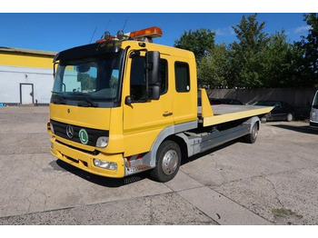 شاحنة سحب, شاحنة التوصيل Mercedes-Benz 815 Doka mit Verschiebeplateau: صورة 1