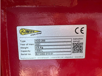 بكت شيول - الآلات الزراعية Wifo HOD-200 Schepbak: صورة 5 بكت شيول - الآلات الزراعية Wifo HOD-200 Schepbak: صورة 5