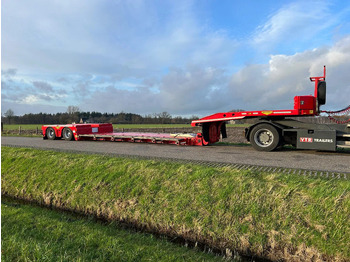 عربة منخفضة مسطحة نصف مقطورة Broshuis 2 ABD | SL AXLE !!! | 4050 EXTENSION | COMBINE HARVEST TRAILER: صورة 5