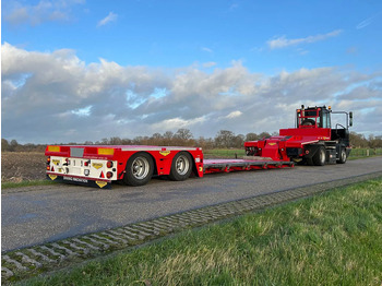 عربة منخفضة مسطحة نصف مقطورة Broshuis 2 ABD | SL AXLE !!! | 4050 EXTENSION | COMBINE HARVEST TRAILER: صورة 2
