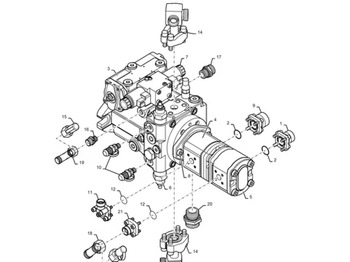 مضخة هيدروليكية CASE