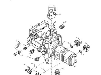 مضخة هيدروليكية CASE