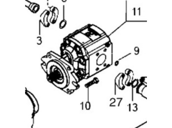 مضخة هيدروليكية CASE