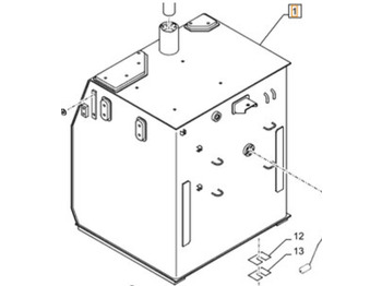 خزان الوقود CASE