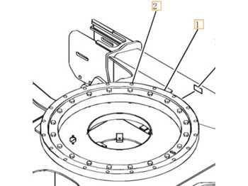 محمل الدوران CASE