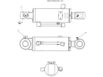 اسطوانة هيدروليكية NEW HOLLAND