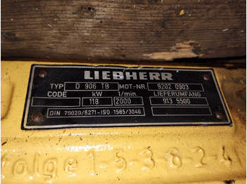 المحرك و قطع الغيار LIEBHERR