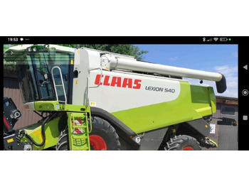 حصادة موحَّدة CLAAS Lexion 540