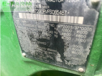 جرار JOHN DEERE 7290R