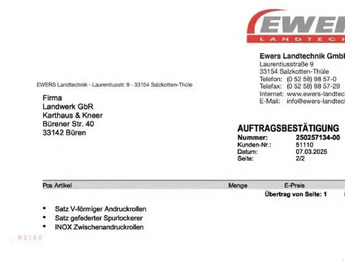 آلة نثر البذور الدقيقة Mustang mirka ist 8 rows: صورة 5