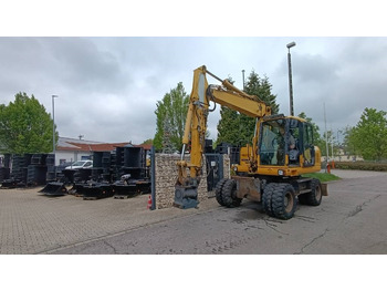 حفارة دولاب Komatsu PW 140 Mobilbagger Powertilt Schnellwechsler MS 10: صورة 4 حفارة دولاب Komatsu PW 140 Mobilbagger Powertilt Schnellwechsler MS 10: صورة 4