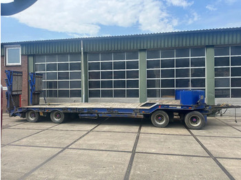 مقطورة مسطحة منخفضة Diversen MUELLER-MITTELTAL, 4 AXLE, DOUBLE HYDRAULIC RAMPS.: صورة 2