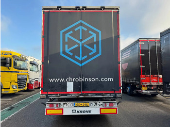 نصف مقطورة ستارة Krone SD 3 AXLE SLIDING ROOF PALLETKIST CODE XL: صورة 5