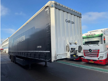 نصف مقطورة ستارة Krone SD 3 AXLE SLIDING ROOF PALLETKIST CODE XL: صورة 3