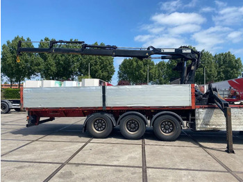 نصف مقطورة مسطحة Lecitrailer MET HIAB R165 F3: صورة 4