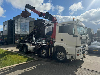 MAN TGA 35.440 8X2 - EURO 4 + HMF 2620K-RC 2018! + REMOTE + HYDRAUTO CABLE LIFT + LIFTING AXLE MAN TGA 35.440 8X2 - EURO 4 + HMF 2620K-RC 2018! + REMOTE + HYDRAUTO CABLE LIFT + LIFTING AXLE: صورة 4