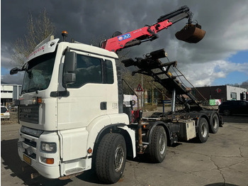 شاحنة - نظام الكابلات, شاحنة كرين MAN TGA 35.440 8X2 - EURO 4 + HMF 2620K-RC 2018! + REMOTE + HYDRAUTO CABLE LIFT + LIFTING AXLE: صورة 3
