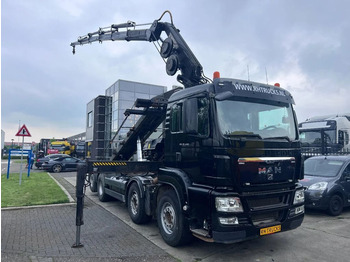 شاحنة ذات خطاف MAN TGS 35.440 8X2-4 + HIAB 220C-5 REMOTE + CABLE LI: صورة 3