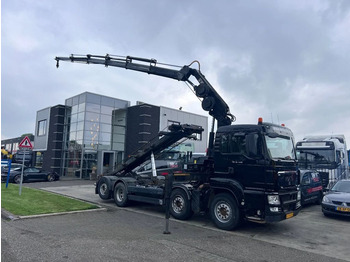 شاحنة ذات خطاف MAN TGS 35.440 8X2-4 + HIAB 220C-5 REMOTE + CABLE LI: صورة 4