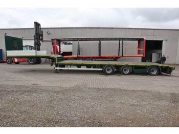 نصف مقطورة HRD 3-axle Stepdeck/Tiefbettauflieger w. Extension: صورة 5
