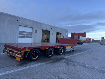 عربة منخفضة مسطحة نصف مقطورة KLC Trailer Udtrækkelig: صورة 4