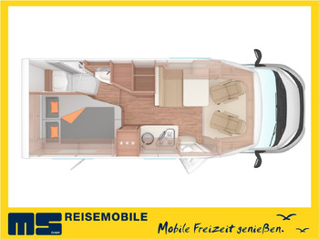موتر هوم شبه متكامل Weinsberg CARACOMPACT 600 MF EDITION PEPPER /- MODELL 2025: صورة 2