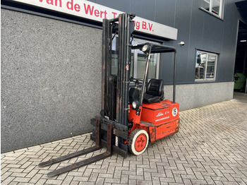 رافعة شوكية كهربائية Linde e14 Heftruck Linde E14 Triplo 550 Freelift/Sideshift elektrisch: صورة 4