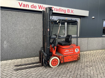 رافعة شوكية كهربائية Linde e14 Heftruck Linde E14 Triplo 550 Freelift/Sideshift elektrisch: صورة 3