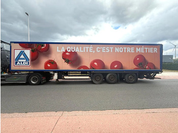 نصف مقطورة صندوق مغلق Schmitz Cargobull SCB*S3B / DHOLLANDIA 3000kg / LIFTAS / STUURAS: صورة 2