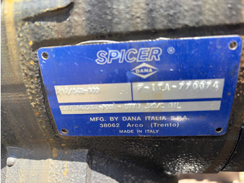 حفارة DANA ITALIA S.R.L SPICER / DANA - PLANETARY STEERING AXLE: صورة 2 حفارة DANA ITALIA S.R.L SPICER / DANA - PLANETARY STEERING AXLE: صورة 2