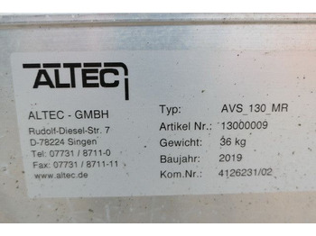 جديدة مقطورة مسطحة منخفضة Altec ALU-Rampen AVS 130 MR, NEU: صورة 5