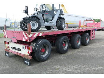 نصف مقطورة مسطحة ES-GE 4.VON-25-40.3H, Plattfrom, 4-Achser, Gelenkt,SAF ES-GE 4.VON-25-40.3H, Plattfrom, 4-Achser, Gelenkt,SAF: صورة 3