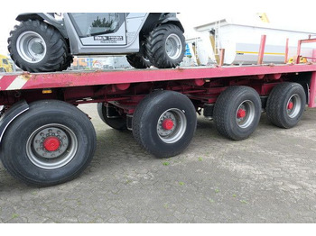 نصف مقطورة مسطحة ES-GE 4.VON-25-40.3H, Plattfrom, 4-Achser, Gelenkt,SAF ES-GE 4.VON-25-40.3H, Plattfrom, 4-Achser, Gelenkt,SAF: صورة 4