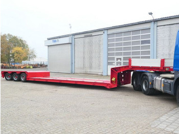 عربة منخفضة مسطحة نصف مقطورة Goldhofer STZ-TL3-40/80, Tiefbett, 8mtr., Low-Bed, BPW: صورة 4