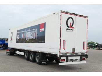 نصف مقطورة صندوق مغلق Krone SD, Schlüssellochblech, Luft-Lift, SAF-Achsen: صورة 4 نصف مقطورة صندوق مغلق Krone SD, Schlüssellochblech, Luft-Lift, SAF-Achsen: صورة 4