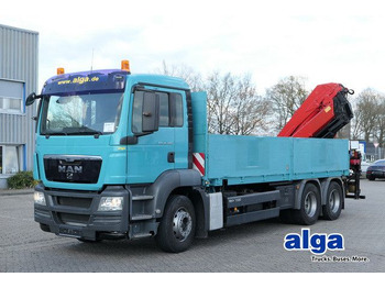 MAN 26.400 TGS BL, Kran HMF 4220 K4, Funk, Container MAN 26.400 TGS BL, Kran HMF 4220 K4, Funk, Container: صورة 1