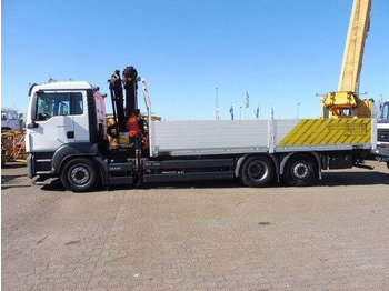 شاحنات مسطحة MAN 26.440 TGS LL 6x2, Palfinger PK 22002, Klima,AHK: صورة 2 شاحنات مسطحة MAN 26.440 TGS LL 6x2, Palfinger PK 22002, Klima,AHK: صورة 2