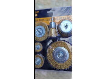 الأدوات والمعدات 9X BROSSES EN ACIER AVEC GOUPILLE: صورة 4