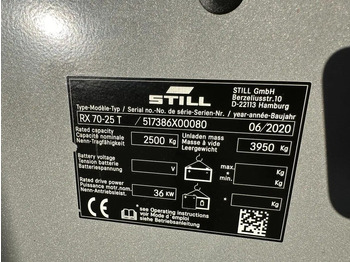 رافعة شوكية تعمل بالغاز Still RX70-25 T 2.5 ton Duplex Sideshift LPG Heftruck 2020: صورة 4 رافعة شوكية تعمل بالغاز Still RX70-25 T 2.5 ton Duplex Sideshift LPG Heftruck 2020: صورة 4