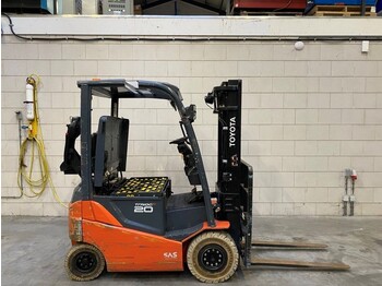 رافعة شوكية كهربائية Toyota 2 ton Traigo 20 Duplex Sideshift Elektra Heftruck: صورة 3