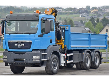 MAN TGS 26.360 Kipper 5,50m*EFFER 165.11/2S+FUNK*6x6  MAN TGS 26.360 Kipper 5,50m*EFFER 165.11/2S+FUNK*6x6: صورة 4